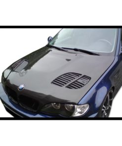 Carbon Hood BMW E46 '02-'06 (restyling) (4 door) with air intake
