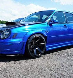 Fender Flares Set RECESSED (8 piece) 40mm SUBARU IMPREZA GDA ('01-'03)