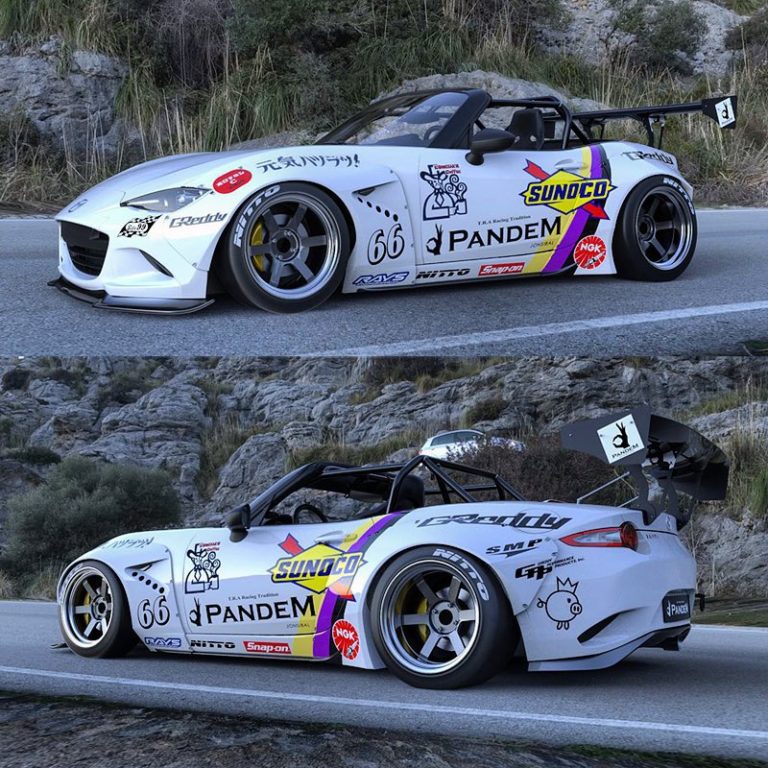 Mazda Mx 5 Na Rocket Bunny Kit