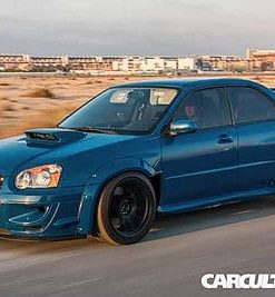 Fender Flares Set RECESSED (8 piece) 40mm SUBARU IMPREZA GDF (05-07)