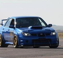 Fender Flares Set (8 piece) 60mm SUBARU IMPREZA GDF (05-07)