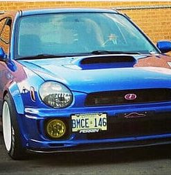 Fender Flares Set RECESSED (6 piece) 40mm SUBARU IMPREZA GDA ('01-'03)