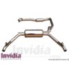 Cat back INVIDIA for Honda Civic Type R (FN2) '07-UP