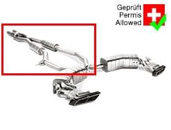 Mid Pipe Akrapovic MERCEDES AMG S63 Coupè/Cabriolet '15-