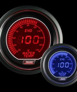Gauge water Temperature red/blue ø52mm EVO