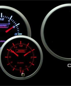 Gauge Volt amber/white ø52mm PREMIUM