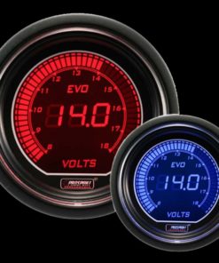 Gauge Volt red/blue ø52mm EVO