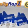Mud Flaps BLUE for MITSUBISHI EVO 7-8-9