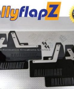 Mud Flaps BLACK for MITSUBISHI EVO 7-8-9