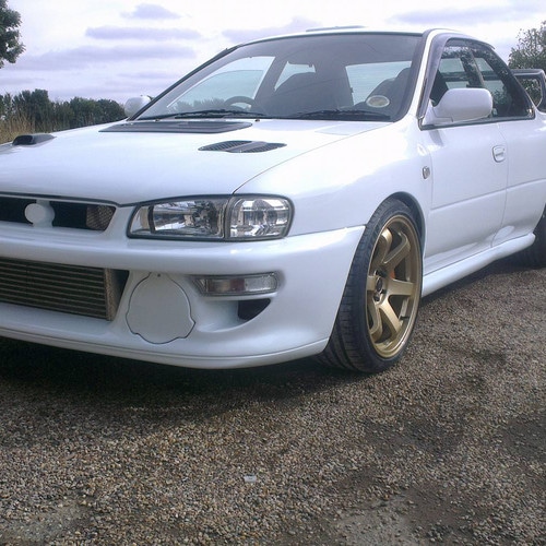 Wide Rear Arch kit (30mm) for SUBARU IMPREZA GC8 (4dr)