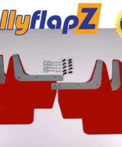 Mud Flaps RED for SUBARU IMPREZA CLASSIC GC8 '93-'01 WRX-STI