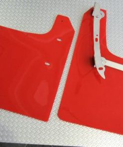 Mud Flaps RED for VW GOLF MK4/5 '97-'04
