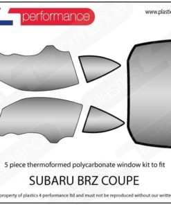 Lexan Window Kit for SUBARU BRZ