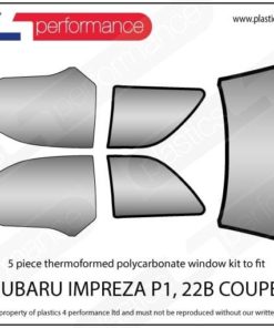 Lexan Window Kit for SUBARU IMPREZA 22B / P1