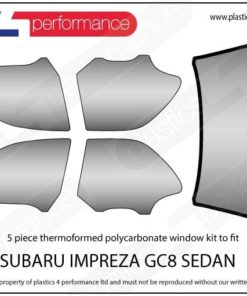 Lexan Window Kit for SUBARU IMPREZA GC8