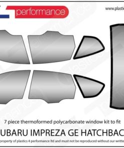 Lexan Window Kit for SUBARU IMPREZA GE / GRB