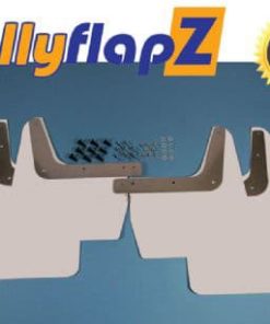 Mud Flaps WHITE for SUBARU IMPREZA CLASSIC GC8 '93-'01 WRX-STI