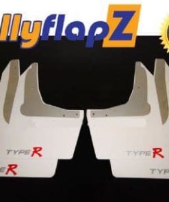 Mud Flaps WHITE for HONDA CIVIC TypeR EP3 '01-'07