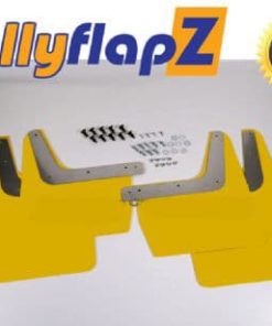Mud Flaps YELLOW for SUBARU IMPREZA CLASSIC GC8 '93-'01 WRX-STI
