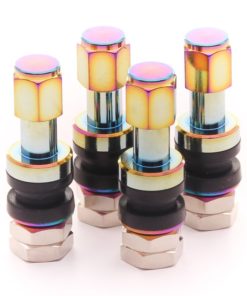 JR Aluminum Air Valves Set NEO CHROME
