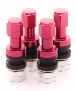 JR Aluminum Air Valves Set RED
