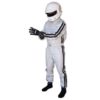 RRS Diamond Race Suit FIA-Approved Silver Size XL