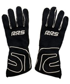 RRS Virage Racing Gloves FIA-Approved Black/White Size L