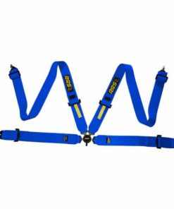RRS Universal EVO 4 Point Harness 3 Inch FIA-Approved Blue