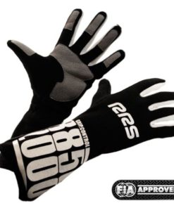 RRS Grip Control Racing Gloves FIA-Approved Black Size M