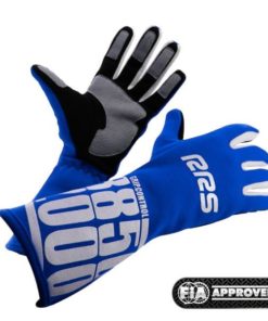 RRS Grip Control Racing Gloves FIA-Approved Blue Size S
