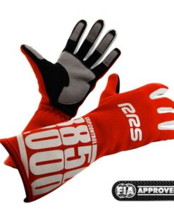 RRS Grip Control Racing Gloves FIA-Approved Red Size M