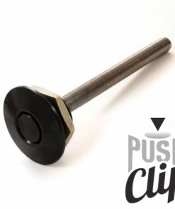 RRS Push Clip Quick Fastener 1Pc Black