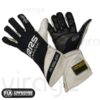RRS Virage II Racing Gloves FIA-Approved Black/White Size XL