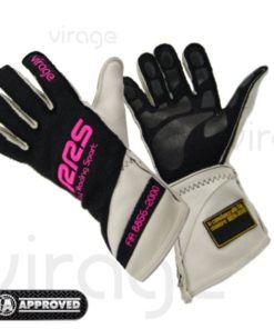 RRS Virage II Racing Gloves FIA-Approved Pink Size S