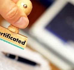 CERTIFICATION for Goodridge Brakes Line